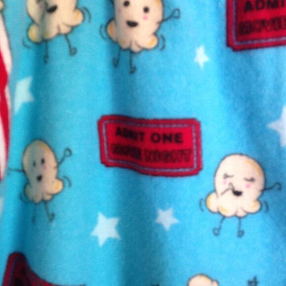 Insomniax Theater Popcorn Pajama Lounge Pants Large - Picture 4 of 8